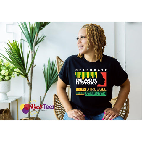 Black History Struggle Tee-Shirt