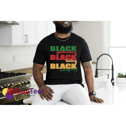 Black Everyday Tee-Shirt