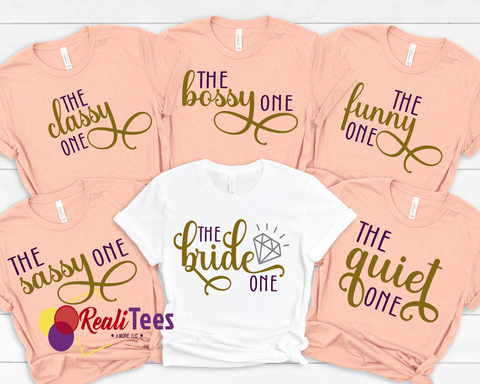 Bridal Party Tees - The One