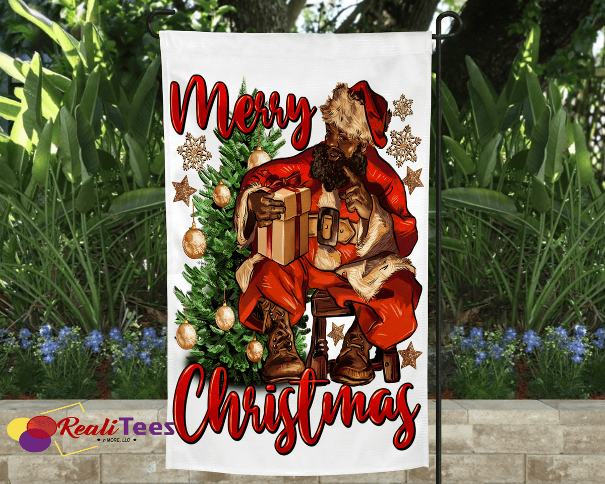 Garden Flag - Christmas Design