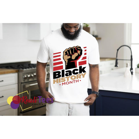 Black History Month Fist Tee-Shirt